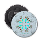 Décapsuleur Arrowhead Feathers Pow-wow Motif Thunder_Cove (Devant)