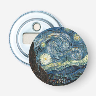 Décapsuleur Art célèbre - Starry Night par Vincent van Gogh.