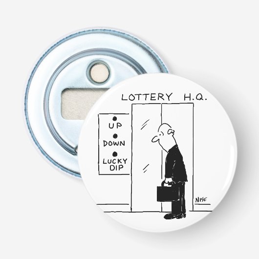 Décapsuleur Ascenseur ou ascenseur dans une caricature du sièg (Devant)