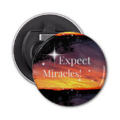 Décapsuleur Attendez-vous à Miracles Sparkle Sunset Get Well B (Devant)