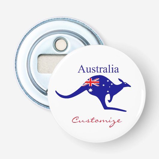 Décapsuleur Australie : Drapeau Kangaroo Thunder_Cove (Devant)