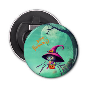 Décapsuleur Automne/automne/araignée/sorcière/halloween