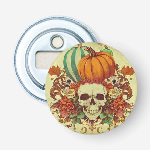 Décapsuleur Automne/Automne/Halloween/citrouille/squelette