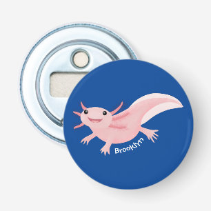 Décapsuleur axolotl rose pâle