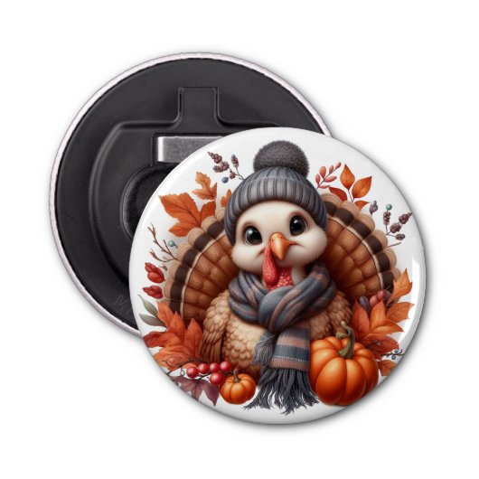 Décapsuleur Baby Turkey Fall (Devant)