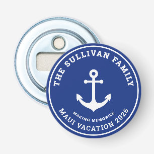 Décapsuleur Badge de famille personnalisé de l'ancre du club d
