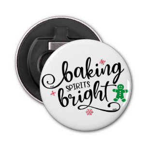 Décapsuleur Baking Spiritueux   Fun de Noël