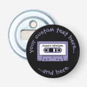 Décapsuleur Bande de la cassette audio (Devant)