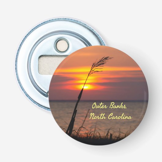 Décapsuleur Banques extérieures Plage de Caroline du Nord Suns (Devant)