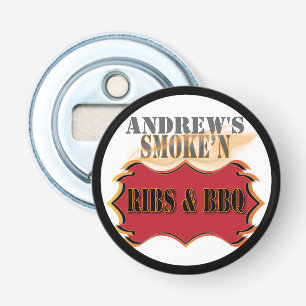 Décapsuleur Barbecue ou barbecue Monogramme personnalisé