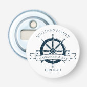 Décapsuleur Bateau de croisière familiale sur mesure Roue Vaca (Devant)