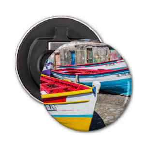 Décapsuleur Bateaux de pêche colorés, Cap-Vert