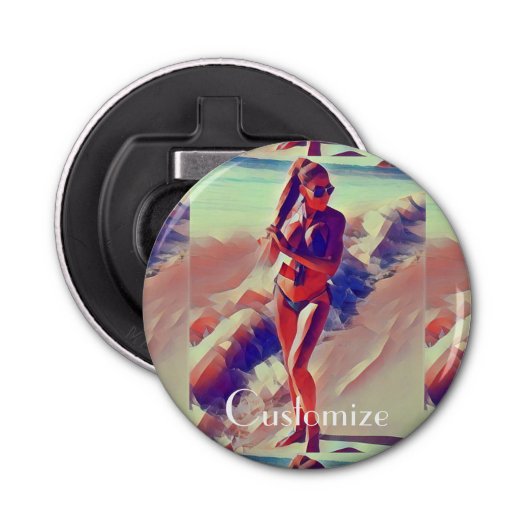 Décapsuleur Beach Girl Thunder_Cove (Devant)