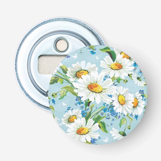Décapsuleur Beau motif floral lumineux élégant 2 (Devant)