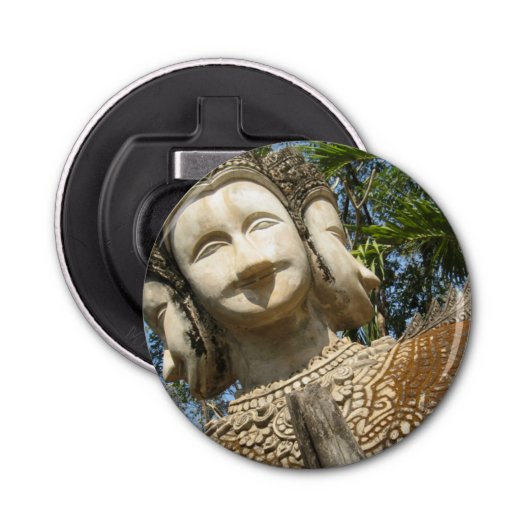 Décapsuleur Beaucoup Face Wai ... Nong Khai, Isaan, Thaïlande (Devant)