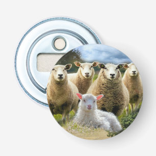 Décapsuleur Bébé agneau mouton troupeau troupeau troupeau