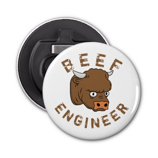 Décapsuleur Beef engineer (Devant)