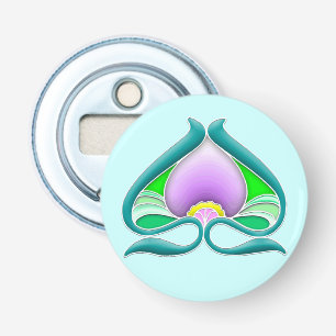 Décapsuleur Belle fleur de imaginaire Art Nouveau