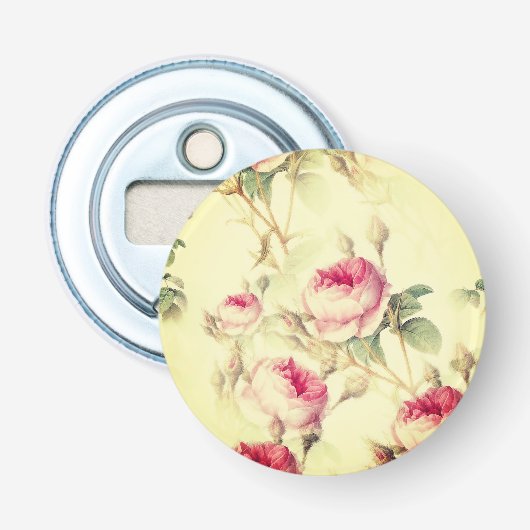 Décapsuleur Belle florale Vintage (Devant)
