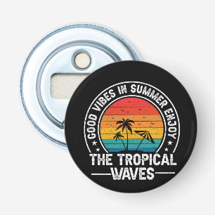 Décapsuleur Belles Vibrations Été Vagues Tropicales
