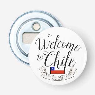 Décapsuleur Bienvenue au Chili Personnalisation du mariage d