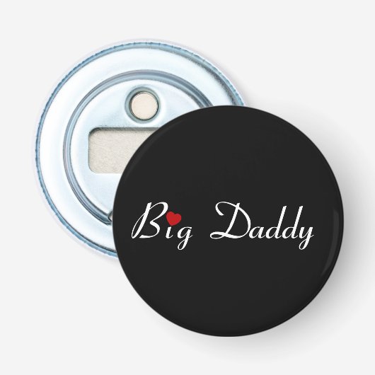 Décapsuleur Big Daddy avec Red Heart (Devant)