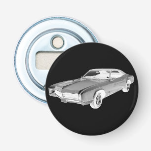 Décapsuleur Black And White 1967 Buick Riviera Pop Art