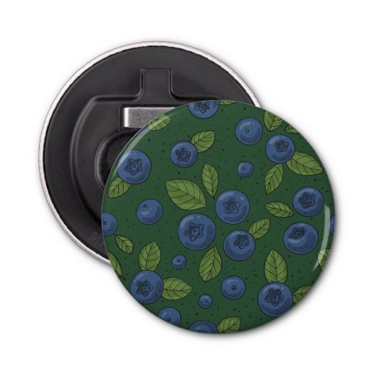 Décapsuleur Bleus sur vert foncé (Devant)