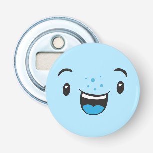 Décapsuleur Blue Smiling Kawaii ouverture de la bouteille de v