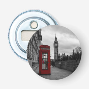 Décapsuleur Boîte téléphonique rouge et Big Ben à Londres