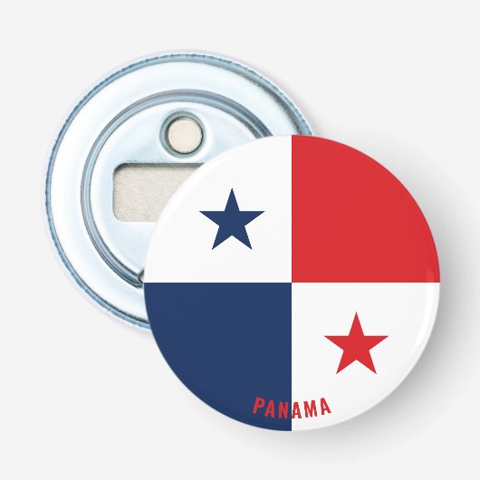 Décapsuleur Bonjour à Panama ! Splendide patriotique (Devant)
