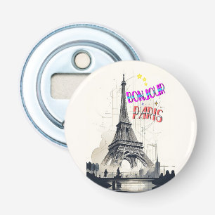 Décapsuleur Bonjour Colorful Paris