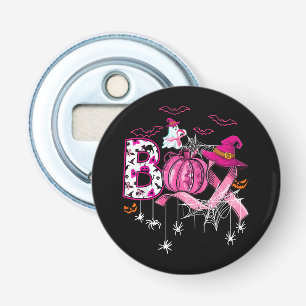 Décapsuleur Boo Halloween Citrouille Pink Ribbon sorcière Poub