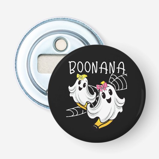 Décapsuleur Boonana Fantôme Mignon Banane Halloween (Devant)