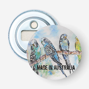 Décapsuleur Boudin Aquarelle Oiseau Cute Fabriqué En Australie