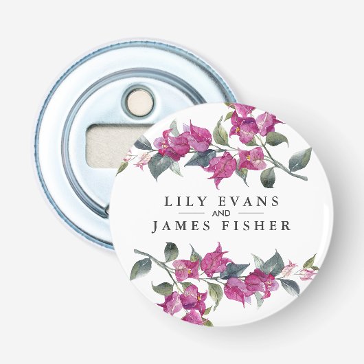 Décapsuleur Bougainvilliers méditerranéens Mariage Favoriser S (Devant)