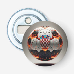 Décapsuleur Boule de football croate fière