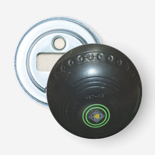 Décapsuleur Boule vintage de pelouse noire, ouverture de boute