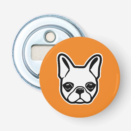 Décapsuleur Bouledogue Français (Devant)