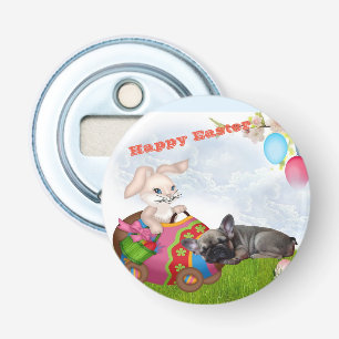 Décapsuleur Bouledogue français Joyeuses Pâques Bouledogue fra