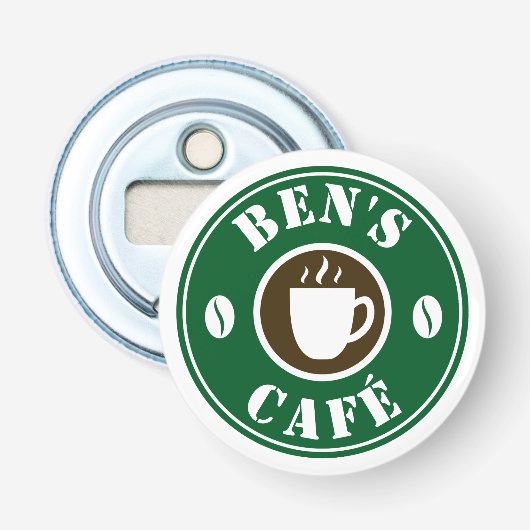Décapsuleur Bouteille de café personnalisé logo ouvre-bouteill (Devant)