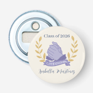 Décapsuleur Bouteille de remise de diplôme félicitations en AS
