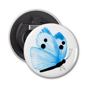 Décapsuleur Bouton Bleu Bouteille Ouverture