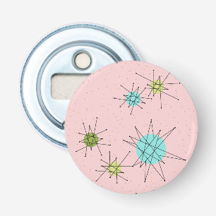 Décapsuleur Bouton d'ouverture de bouteille rose Iconique