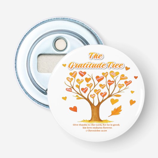 Décapsuleur Bouton d'ouverture de la bouteille 'The Gratitude  (Devant)