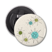 Décapsuleur Bouton étoile atomique Iconique Ouverture de boute (Devant)