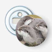 Décapsuleur Bouton OTTERS CUTE Ouverture de bouteille (Devant)