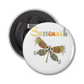 Décapsuleur Bouton Ouverture de bouteille avec aimant (Devant)