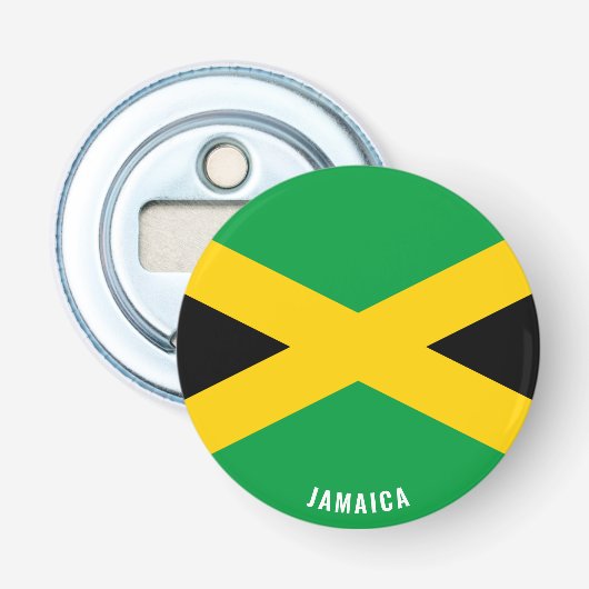 Décapsuleur Bravo à la Jamaïque ! Splendide patriotique (Devant)