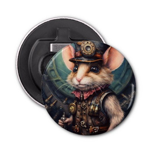 Décapsuleur Brie Top Hat Steampunk (Devant)